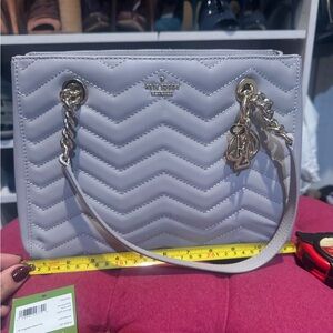 Kate Spade ash grey Reese park small Courtnee